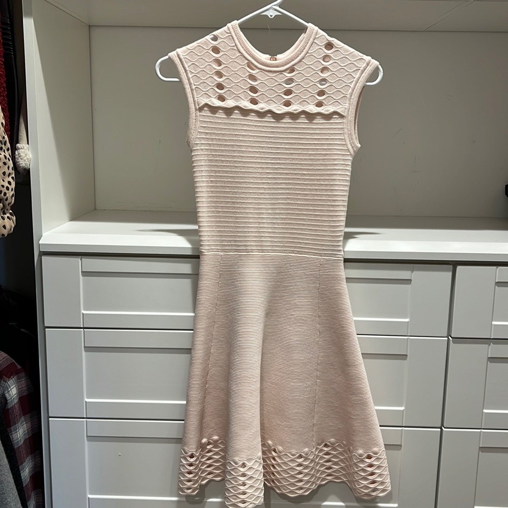 Ted Baker pink dress - size 0